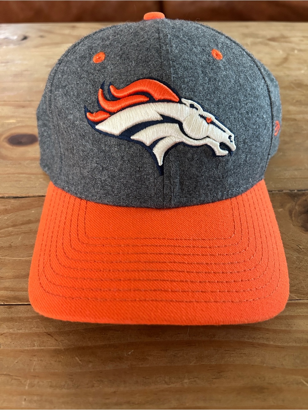 Broncos New Era Orange and Gray Hat